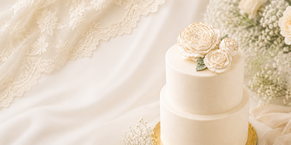 Can You Put Edible Flowers on a Wedding Cake? What to Know Before Decorating